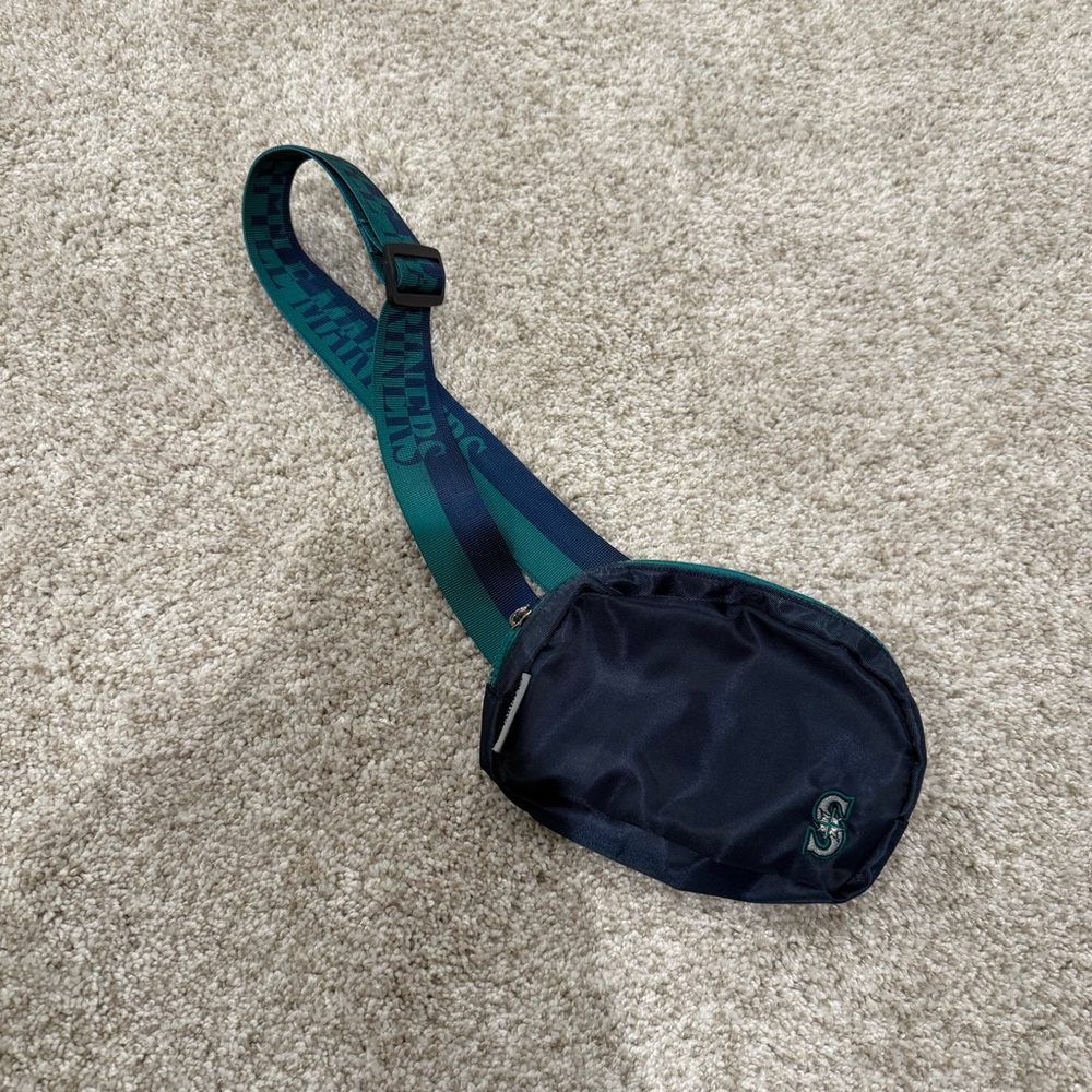 Seattle Mariners Baseball Navy Blue Fanny Pack